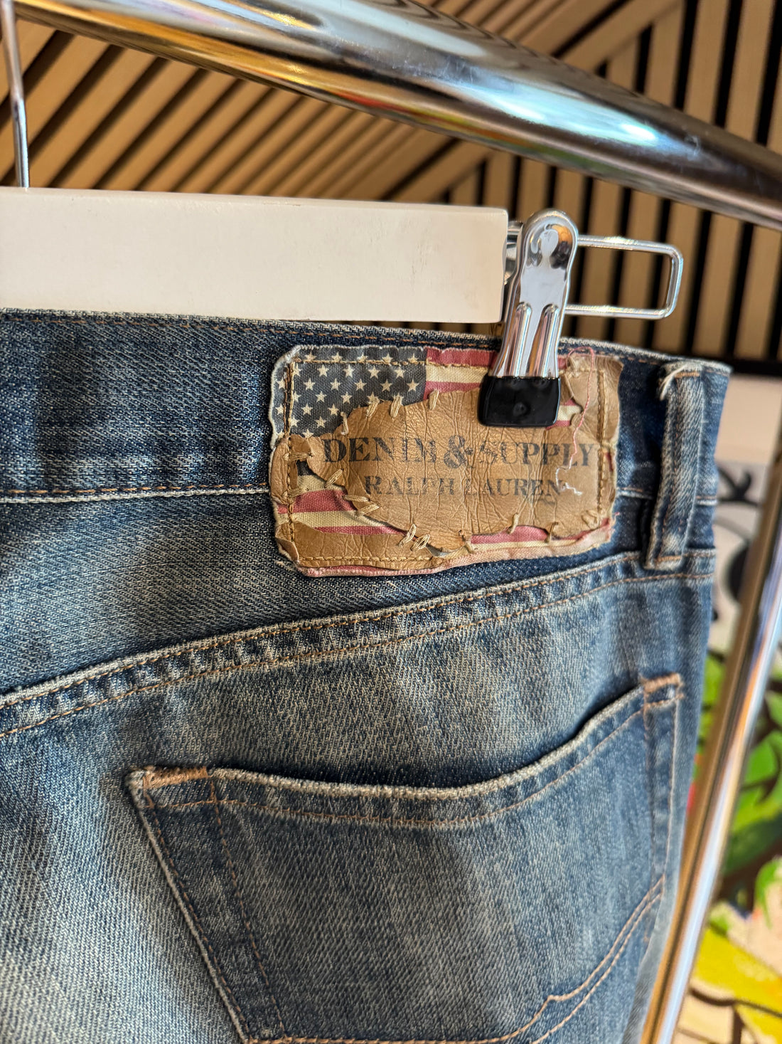 Denim & Supply Ralph Lauren Jeans Med Enorm Wash