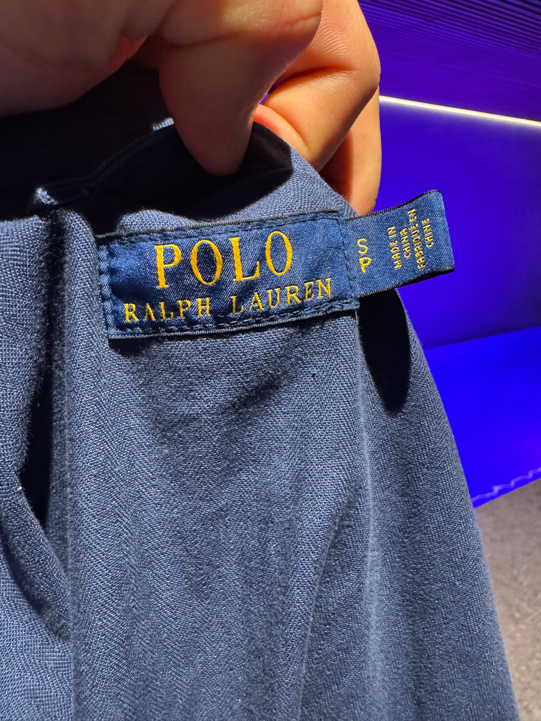 Polo Ralph Lauren Feltjakke – Marineblå M65-stil S-M