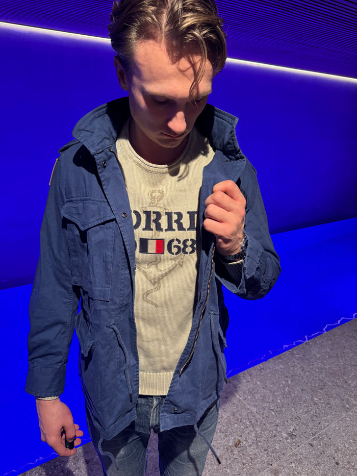 Polo Ralph Lauren Feltjakke – Marineblå M65-stil S-M