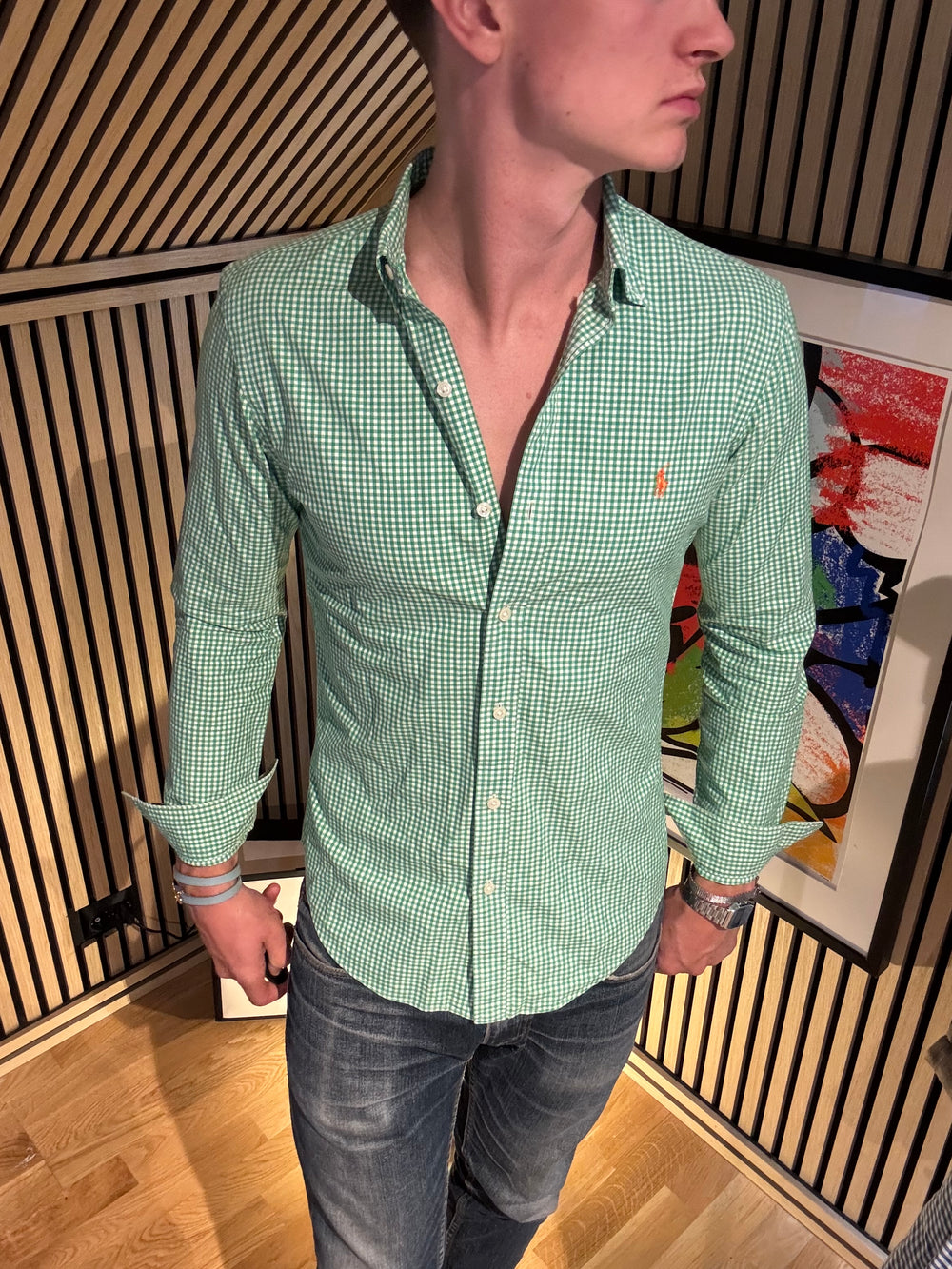 Ralph Lauren Skjorte Slim Fit S