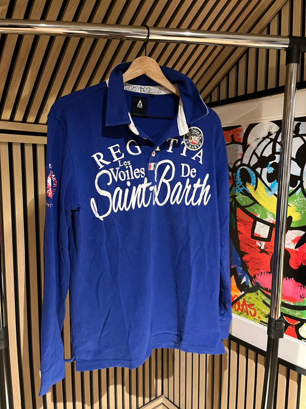 Gaastra Saint-Barth Rugby Genser – Kongeblå | Str. Medium