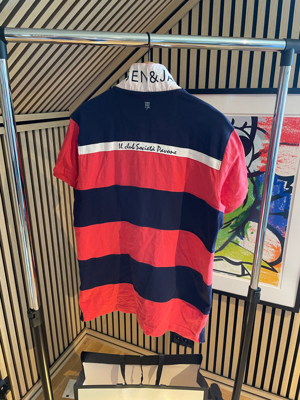 Hansen & Jacob – Stripete Gentry's Rugby Piqué - L