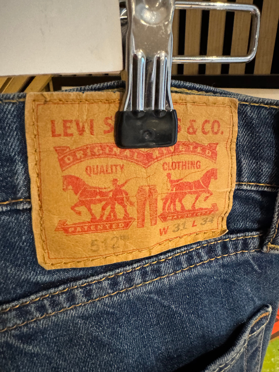 Levi’s 512 W31 L34