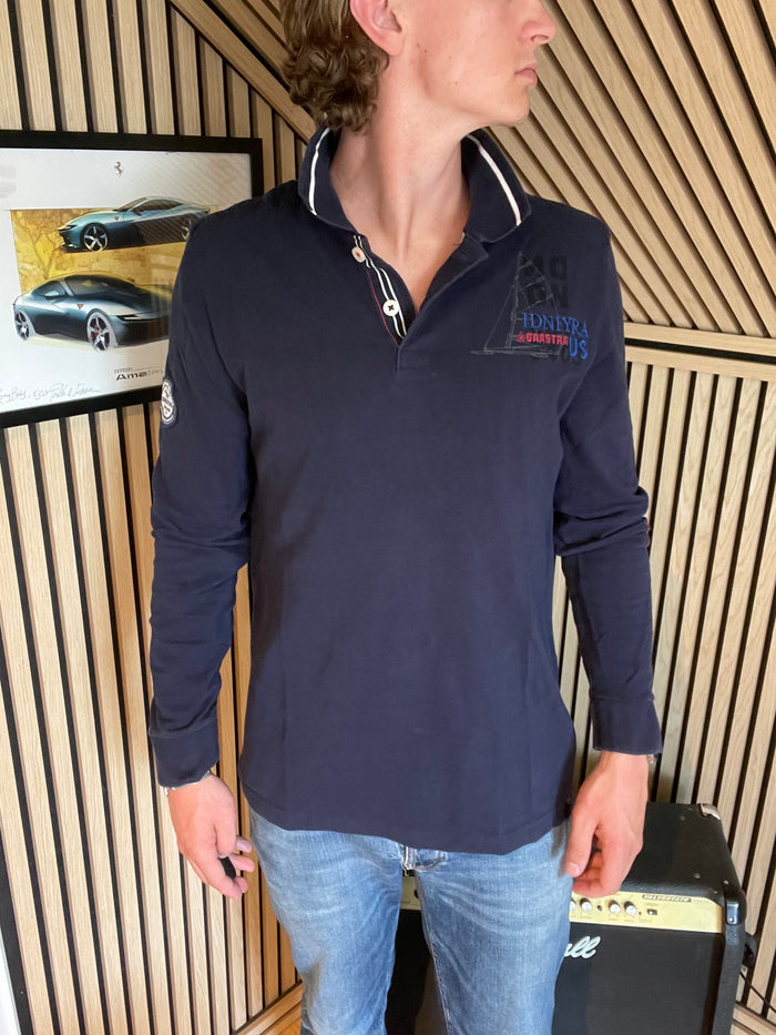 Gaastra – Mørkeblå "Pioneers of Speed" Genser L