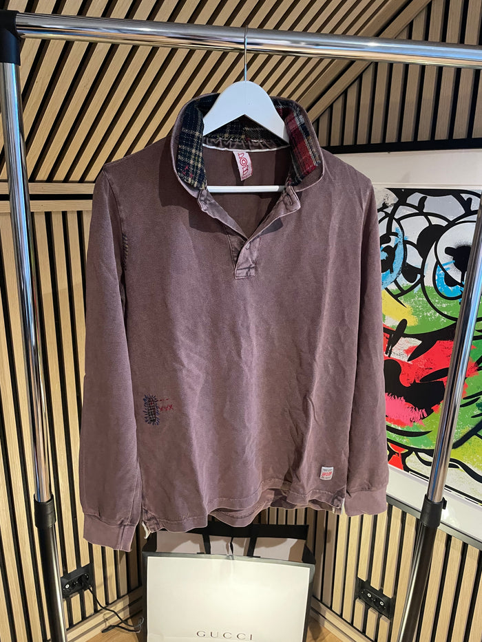 BoB genser med tweed krage