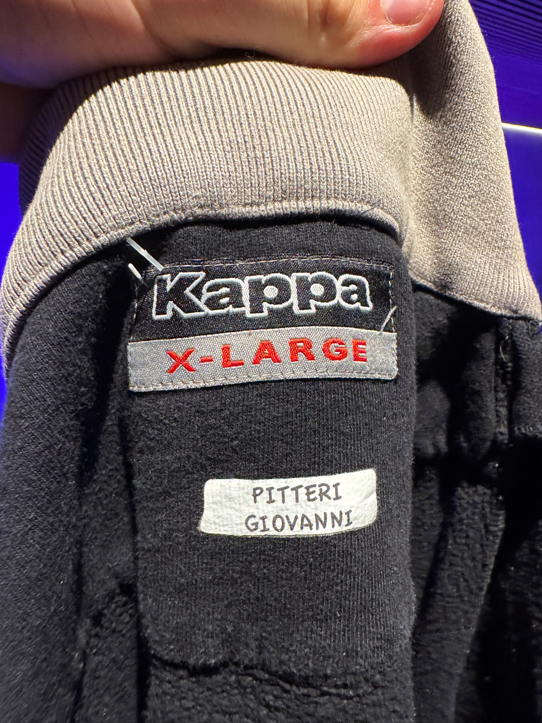 Kappa Mascalzone Latino Tracktop – Marineblå America's Cup-jakke L