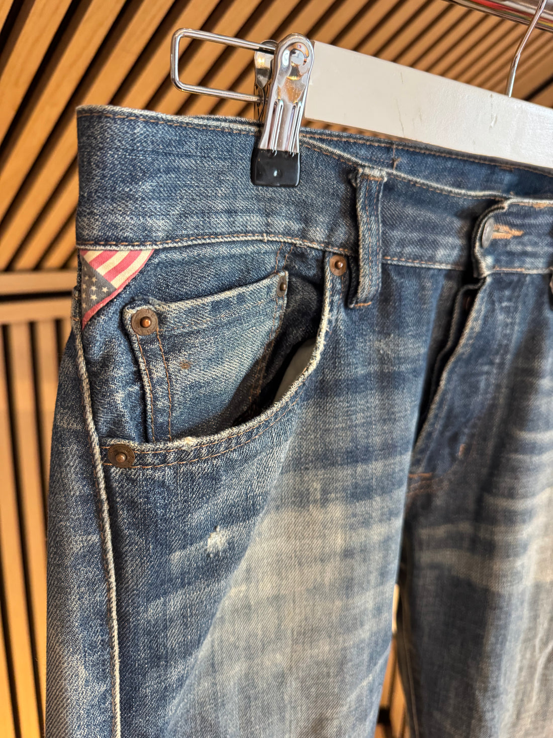 Denim & Supply Ralph Lauren Jeans Med Enorm Wash